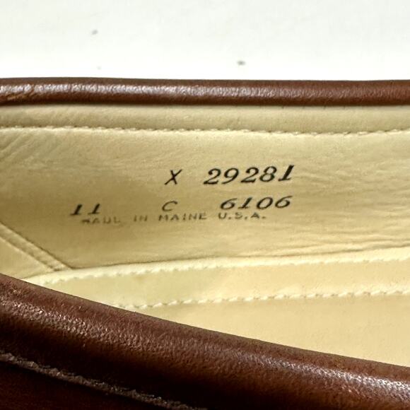 VERY GOOD Rancourt & Co. x Cole Haan Pinch Tassel Loafer Made in USA 11 Narrow C - Picture 9 of 12